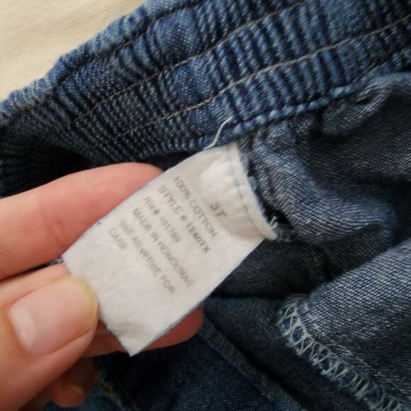 Y2k Embroidered Capri Pants 3t - Picture 5 of 6